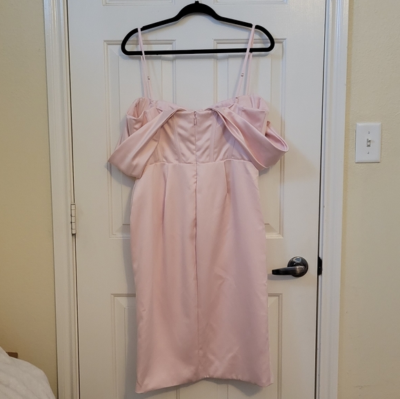 House of CB Camila Blush Off Shoulder Corset Dress Size XL (P) - Picture 7 of 12
